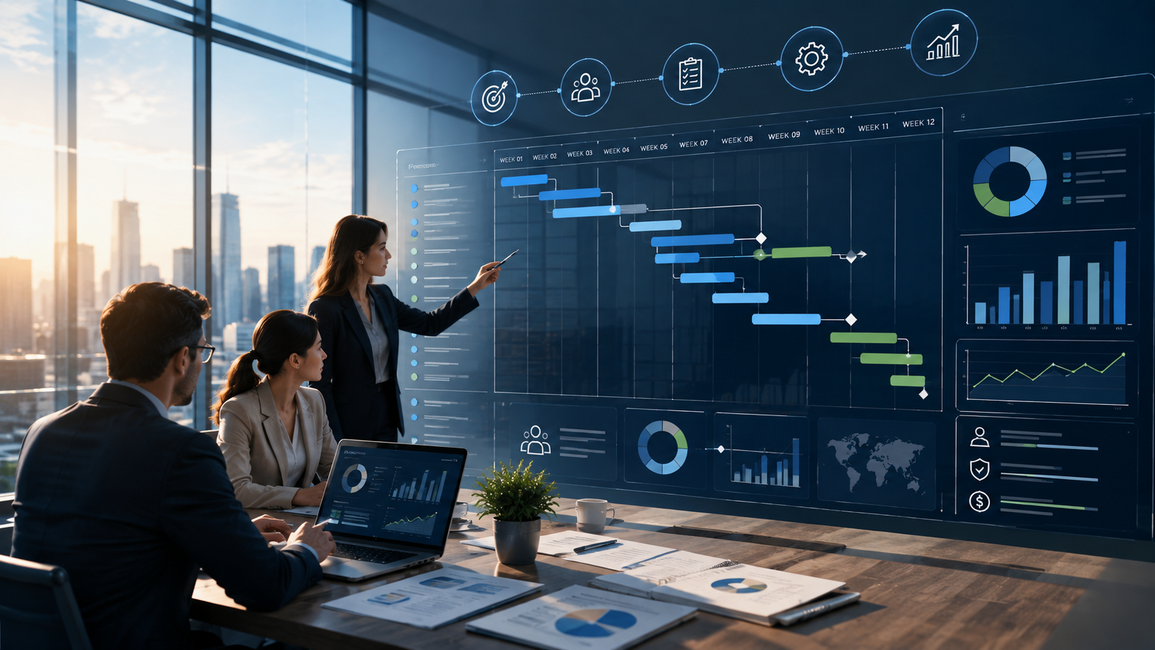 CCS consulting focus: project and program delivery, portfolio insight, and Agentic Process optimization